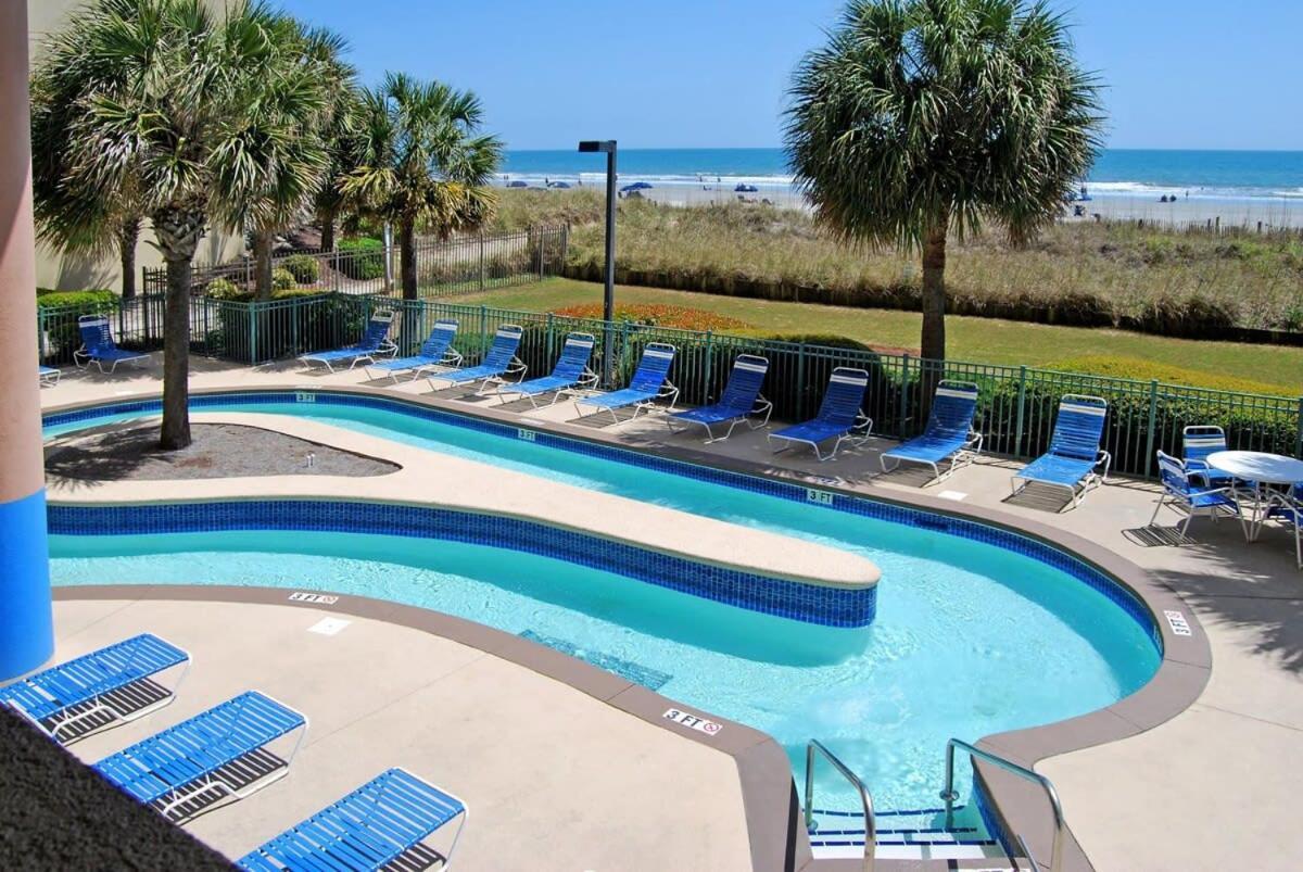 The Blue Dune Oceanfront Huge Balcony W Lazy River マートルビーチ エクステリア 写真